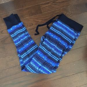 Blue & navy PJ pants